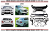 MERCEDES-BENZ W204 C-CLASS UPGRADE TO W205 AMG LOOK BODY KIT (2011-2014)