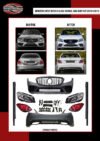MERCEDES-BENZ W205 C-CLASS NORMAL AMG BODY KIT (2019-2021)