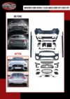MERCEDES-BENZ W206 C-CLASS AMG63 BODY KIT (2022+)