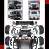 MERCEDES-BENZ W463 G-CLASS TO B-TYPE 2019 LOOK BODY KIT (1992-2018)