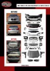 BMW 7 SERIES F01-F02 UPGRADE TO G12 BODY KIT