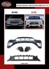 MERCEDES-BENZ W213 AMG E53 FRONT BUMPER (2021+)
