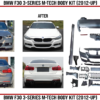 BMW 3 SERIES F30 M-TECH BODY KIT (2012+)
