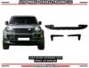 LAND ROVER DEFENDER FRONT LIP SPOILER (2020+)