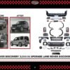 LAND ROVER DISCOVERY 3 (2005-2009) UPGRADE LAND DISCOVERY 4 (2014)