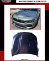 BMW 5 SERIES G30 BONNET M5 CS LOOK (2017+)