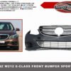 MERCEDES-BENZ E-CLASS W212 FRONT BUMPER (2013+)