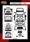 TOYOTA LAND CRUISER 200 (2008-2015) UPGRADE TO LAND CRUISER 300 (2016+) 1:1 MODEL