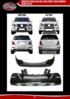 MERCEDES-BENZ GLE-CLASS W164 FRONT & REAR BUMPER (2009-2012)