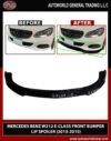 MERCEDES-BENZ E-CLASS W212 FRONT BUMPER LIP SPOILER (2013-2015)