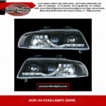 AUDI A4 HEADLAMPS (1999)