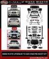 BMW X5 E70 UPGRADE TO G05 X5M F95 BODY KIT