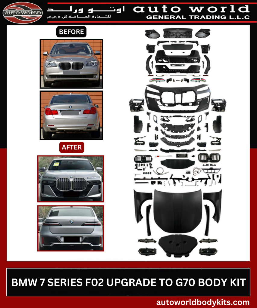 Bmw 7 Series F02 Upgrade To G70 Body Kit Auto World