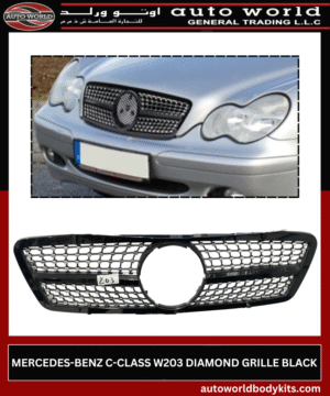 203 DIAMOND GRILLE BLACK MERCEDES-BENZ C-CLASS W203 DIAMOND GRILLE