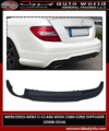 MERCEDES-BENZ C-CLASS W204 C180-C250 REAR DIFFUSER (2008-2014)