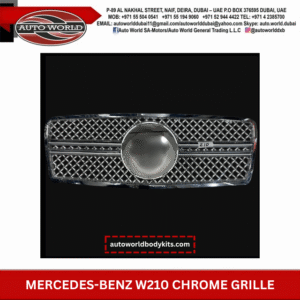 210 CHROME GRILLE MERCEDES-BENZ E-CLASS W210 GRILL