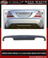 MERCEDES-BENZ S-CLASS W221 REAR DIFFUSER