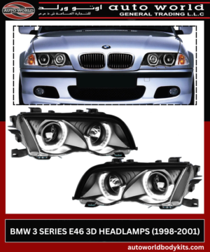 E46 3D HEADLAMPS 1998-2001 BMW 3 SERIES E46 3D HEADLAMP (1998-2001)