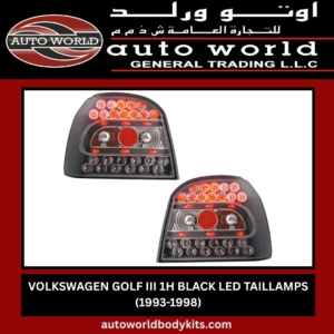 VOLKSWAGEN GOLF 3 BLACK LED TAILLAMPS (1993-1998)
