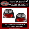 VOLKSWAGEN GOLF 3 BLACK TAILLAMPS (1992-1997)