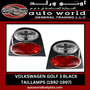 VOLKSWAGEN GOLF 3 BLACK TAILLAMPS (1992-1997)