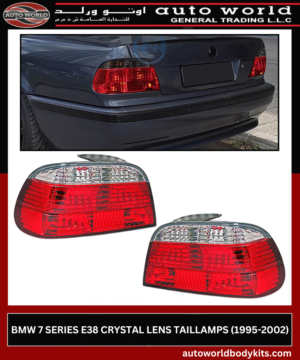 E38 CRYSTAL LENS TAILLAMPS 1998-2000 BMW 7 SERIES E38 CRYSTAL LENS TAILLAMPS (1995-2002)