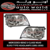 MERCEDES-BENZ S-CLASS W140 EURO-TYPE HEADLAMPS (1991-1998)
