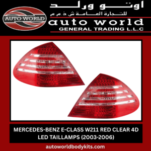 MERCEDES-BENZ E-CLASS W211 4D LED TAILLAMPS (2003-2006)