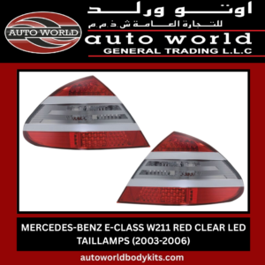 MERCEDES-BENZ E-CLASS W211 LED TAILLAMPS (2003-2006)