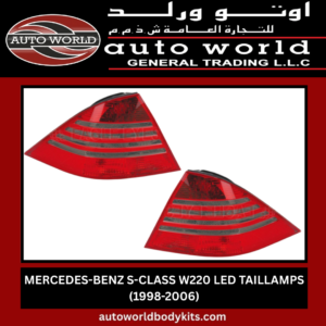 MERCEDES-BENZ S-CLASS W220 LED TAILLAMPS (1998-2006)